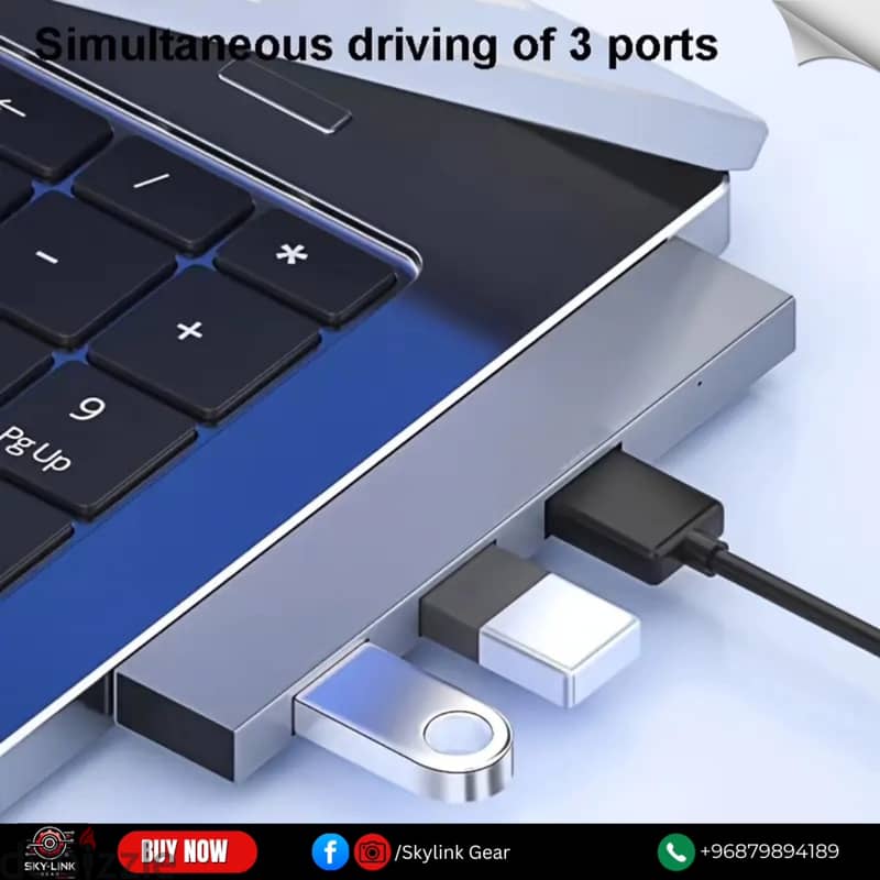 4 Port Docking Station / 4 in 1 USB 3.0 Hub 4