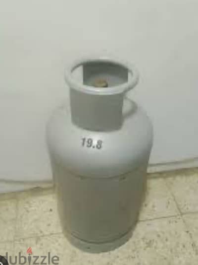 USED GAS CYLINDER AND STOVE. .