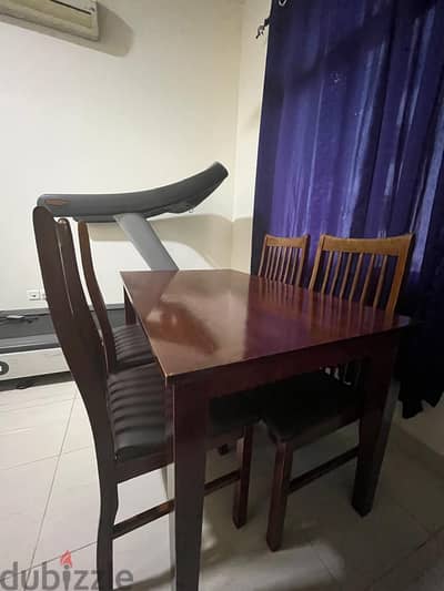 Table with 4 chairs for sale