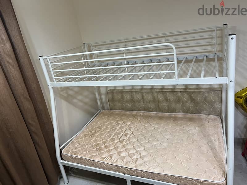 Bunker bed with mattress 2