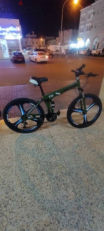 size 25.2. 125 good condition folding bike