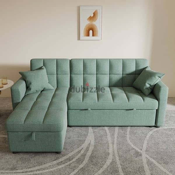 brand new model l shape sofa with bad 5