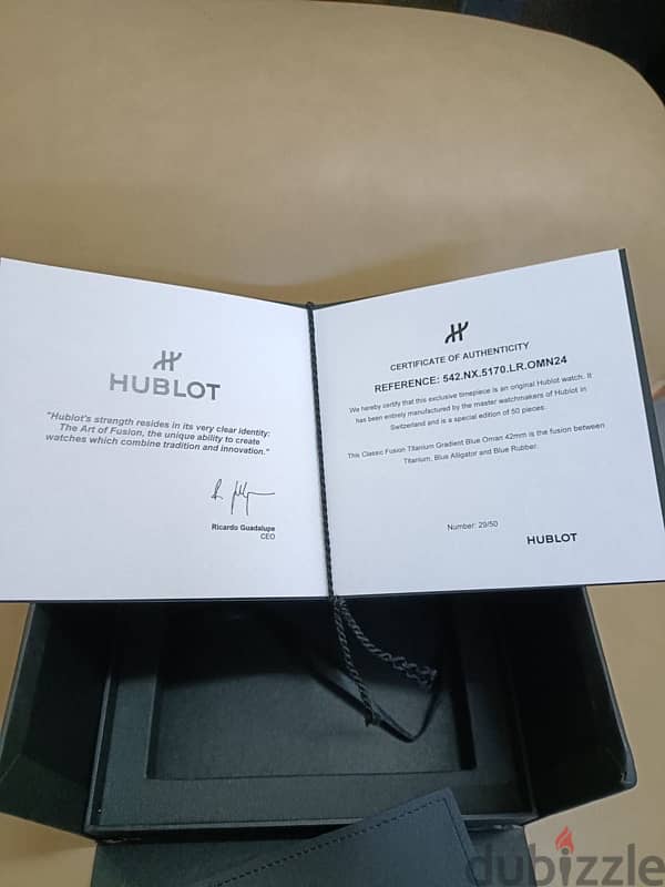 ساعة HUBLOT جديدة 29 من اصل 50 حبه 4