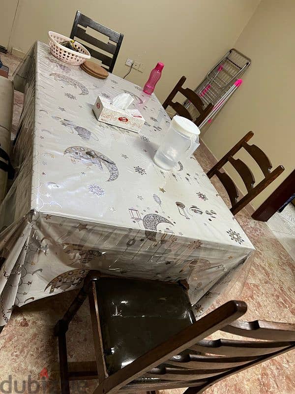 Dining table and 4 chairs 0