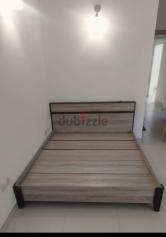 WOODEN COT-200 X 160 CM ,30 RIAL 0