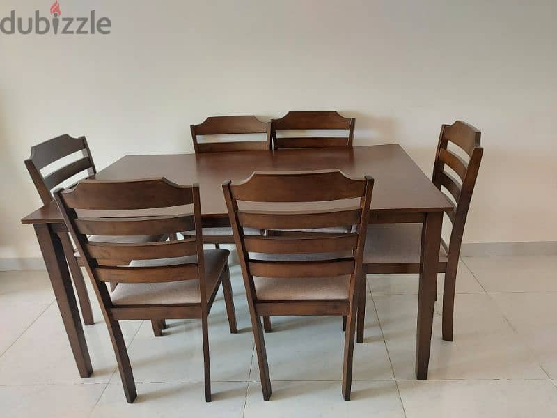 Dinning Table-6seater Malaysian 0