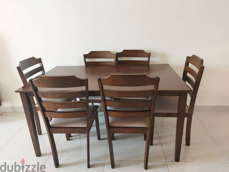 Dinning Table-6seater Malaysian 1