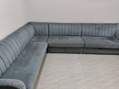 URGENT SOFA SET L SHAPE 8 seater