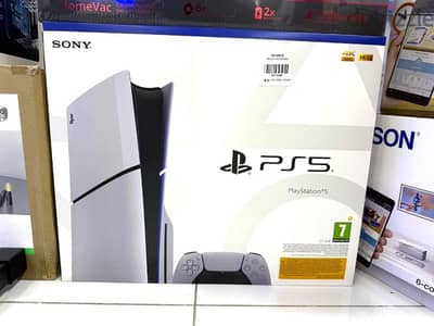 Playstation PS5 slim DVD console 1tb 4k 120fps