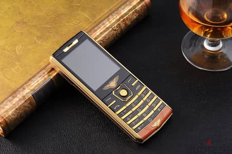 Bentley Special Edition Luxury Phone – Gold & Leather Finish