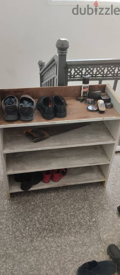 Wooden shoe rack available