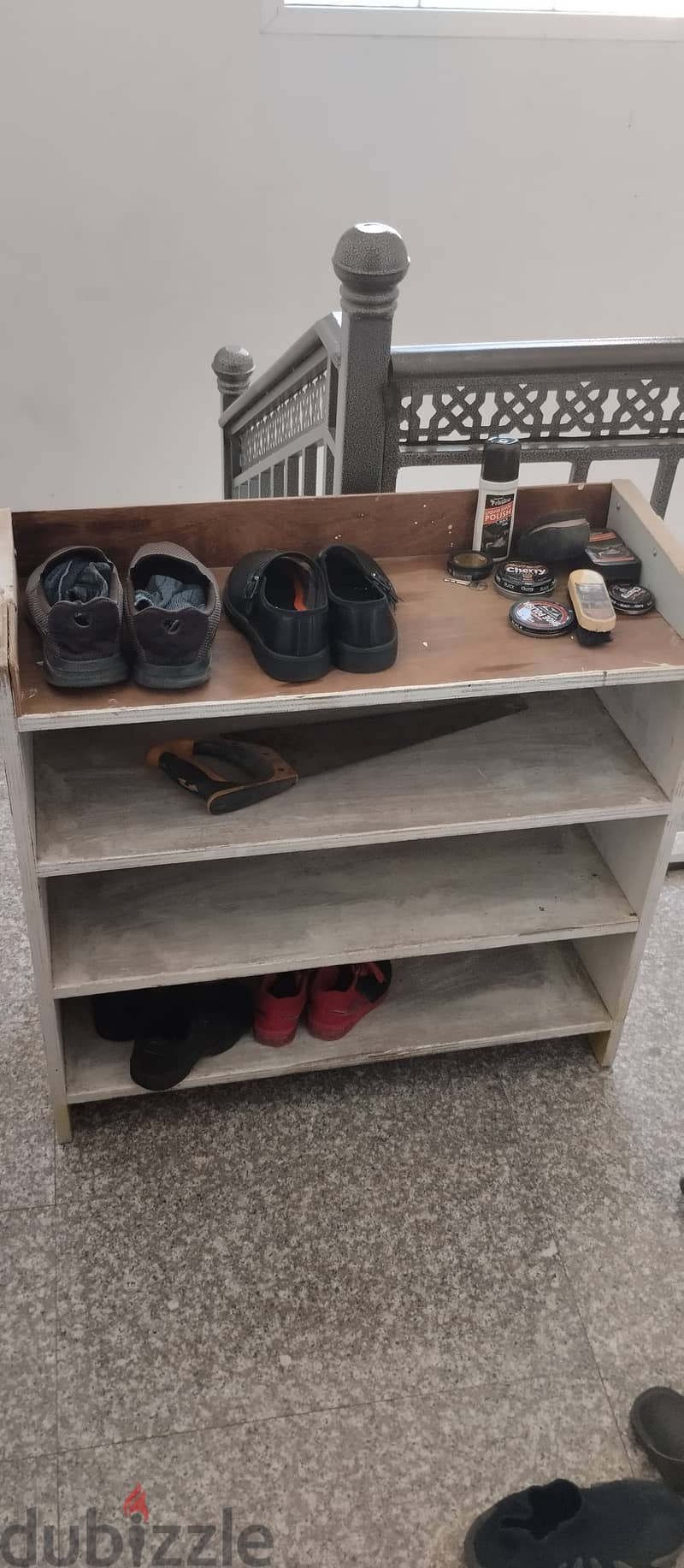 Wooden shoe rack available 1