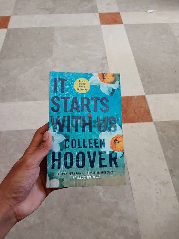 Colleen hoover book-It ends with us,It starts with us,Ugly love,Nov 9 1