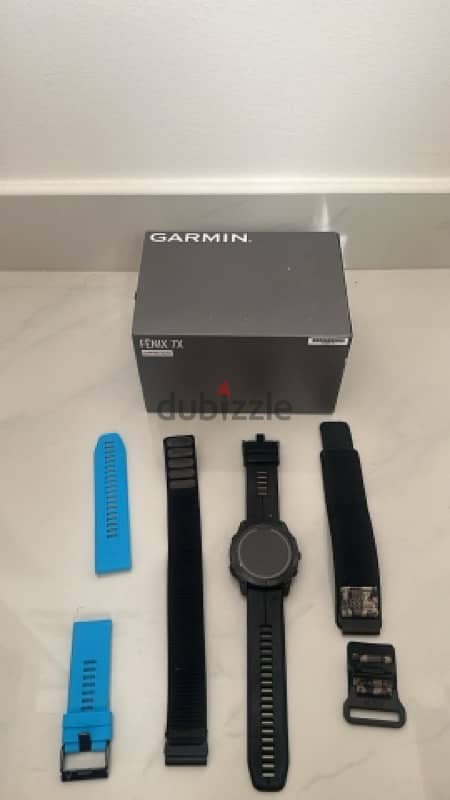 garmin fenix 7X titanium for sale 1