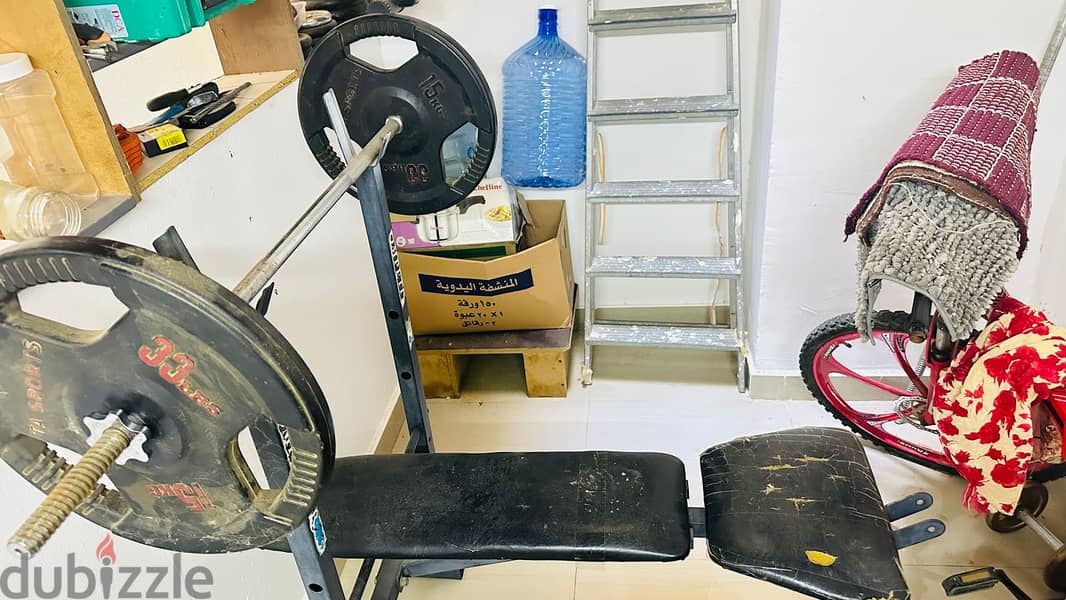 Treadmill and Gym Items for sale 4