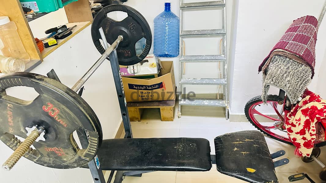 Treadmill and Gym Items for sale 4