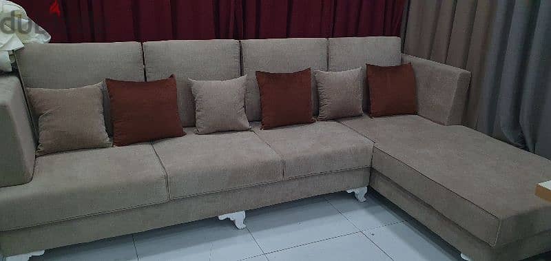 European style L sofa set 1