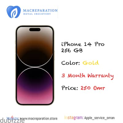 BIG DISCOUNT 3 Iphone 14 pro 256 GB ,Great Battery Health, Free gifts