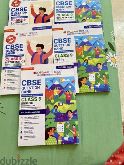 CBSE Class 9 Question Banks for Sale – Like New!