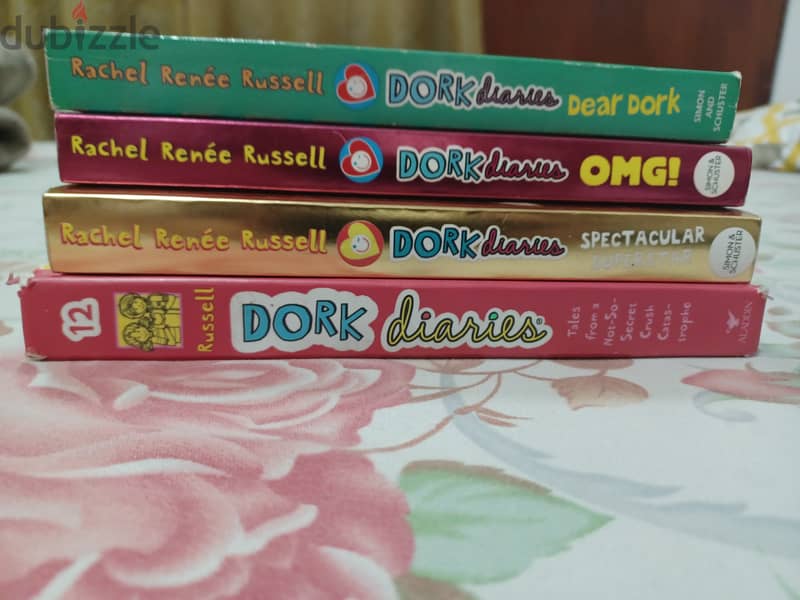 Dork diaries four series for 10 rials 1