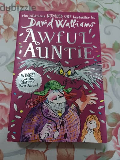 Awful aunty by David Walliams book used for 2 rials