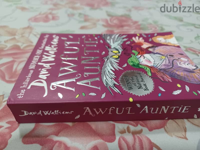 Awful aunty by David Walliams book used for 2 rials 1