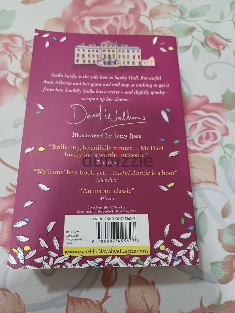 Awful aunty by David Walliams book used for 2 rials 2