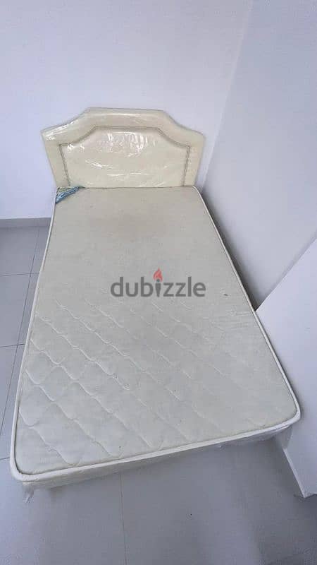 Bed with mattress 3