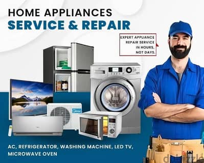 Home appliances repair and maintenance