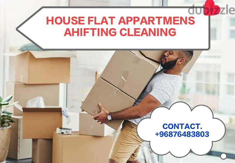 HOUSE FLAT APPARTMENS SHIFTING CLEANING 0