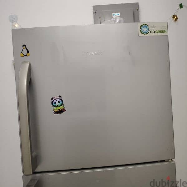 fridge hisence 400 liter تلاجه ماركه هايسنس 0