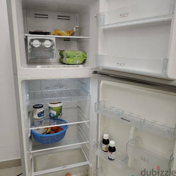 fridge hisence 400 liter تلاجه ماركه هايسنس 2