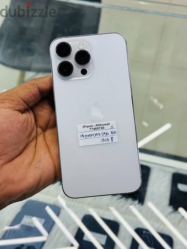 iPhone 14 Pro Max 256 GB white color with a zero scratch 0