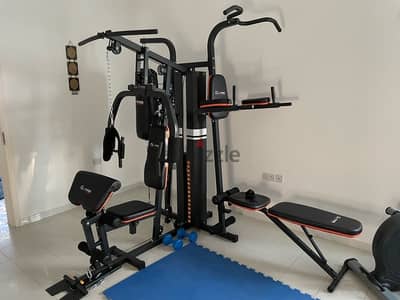 Home gym set