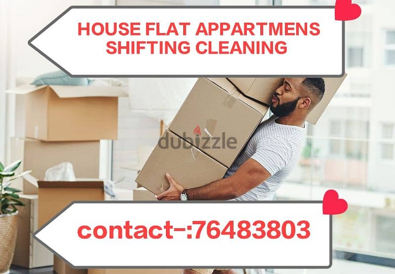 HOUSE FLAT APPARTMENS SHIFTING CLEANING 0