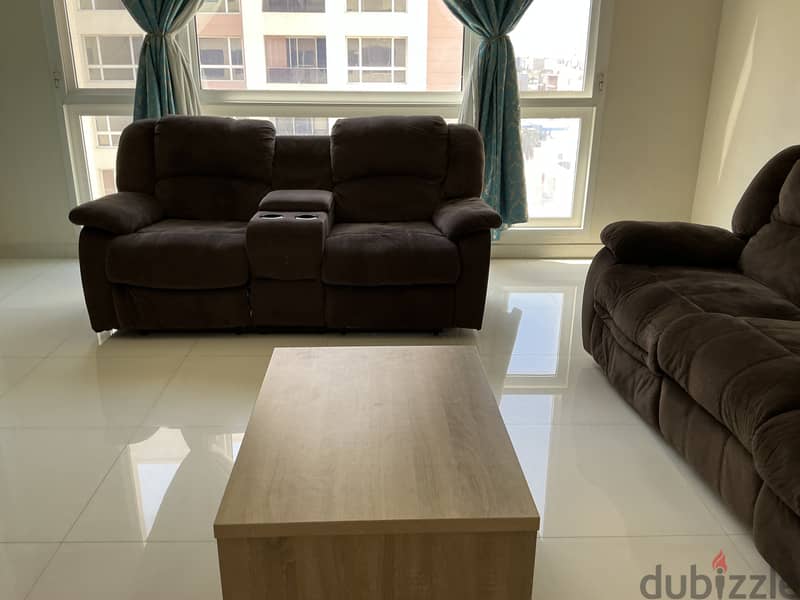 5 Seat Sofa Set with Centre Table from Danube 0