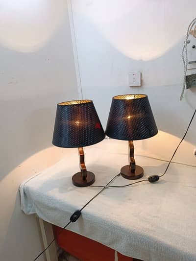 Two piece lamp