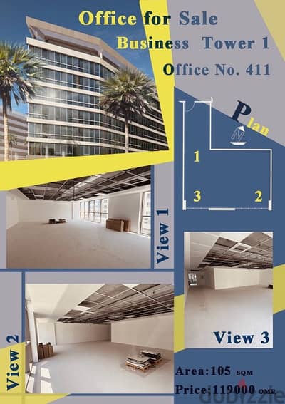 Office located in muscat hills