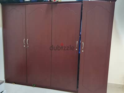 4 door cupboard/ wardrobe/ almirah/ cabinet