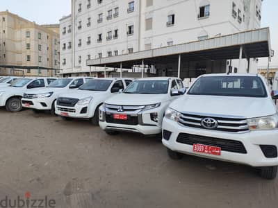 ميتسوبيشى بيكاب 2023 للايجار السنوى  MITSUBISHI & Isuzu Pickup