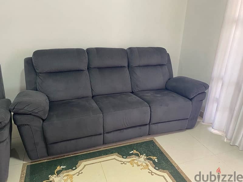 Sofa set 3 + 1 seater recliner 2