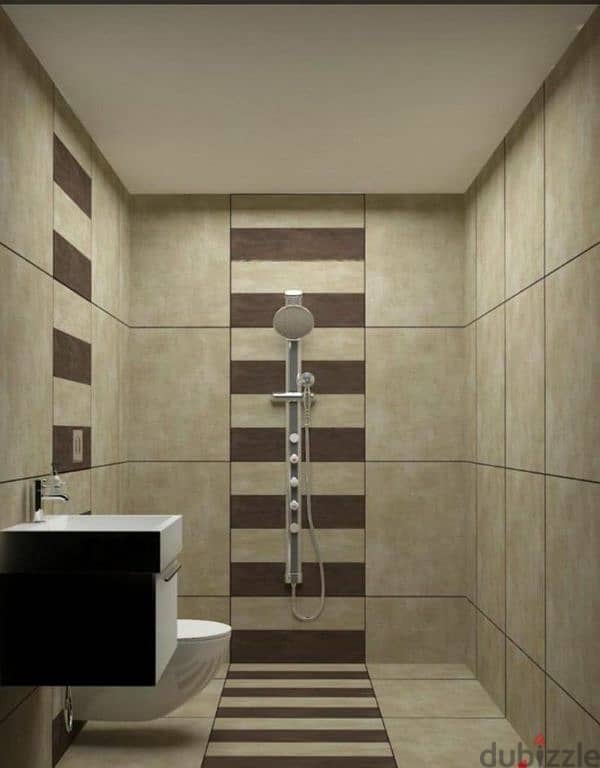 Modern and unique 3D Disease Bathroom Tiles 3