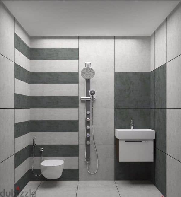 Modern and unique 3D Disease Bathroom Tiles 5