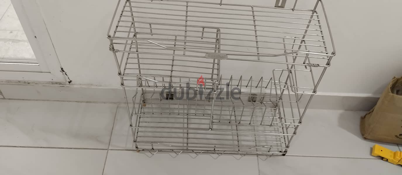 Kitchen utensils stainless steel rack 0