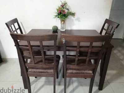 Dining table with 4 chairs