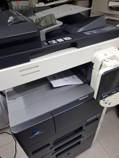 KONICA MINOLTA BIZHUB 283 BLACK COPIER LITTLE USED