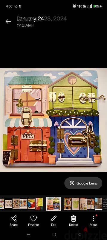 viga lock and latch house board