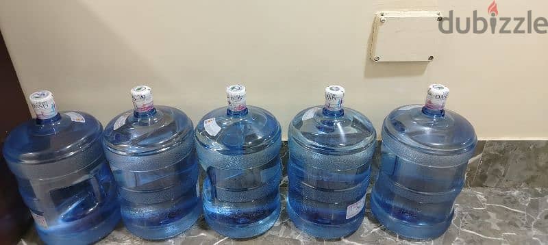 6 oasis water Bottles for 17 omr 0