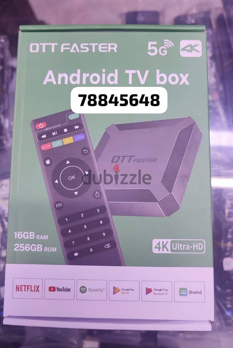 Android box 4K dual band subscription 1 year 0