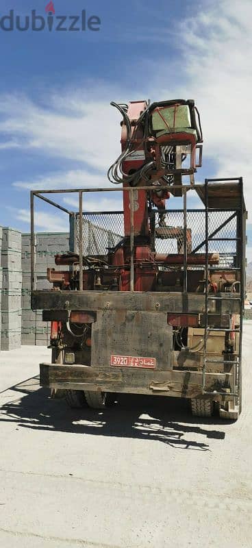 block crane atlas 155.1  working condition